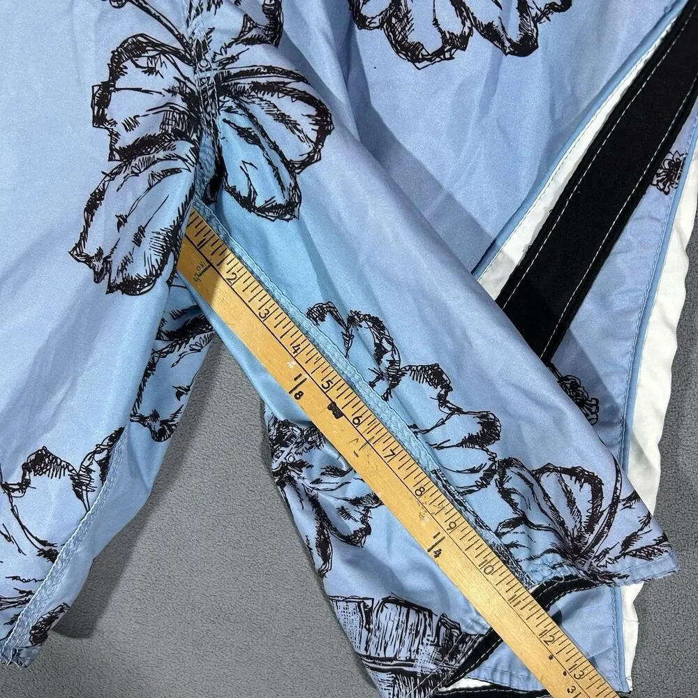 Vintage Subculture Hawaiian Floral Board Shorts Men's Size 34x11 Surf Y2K